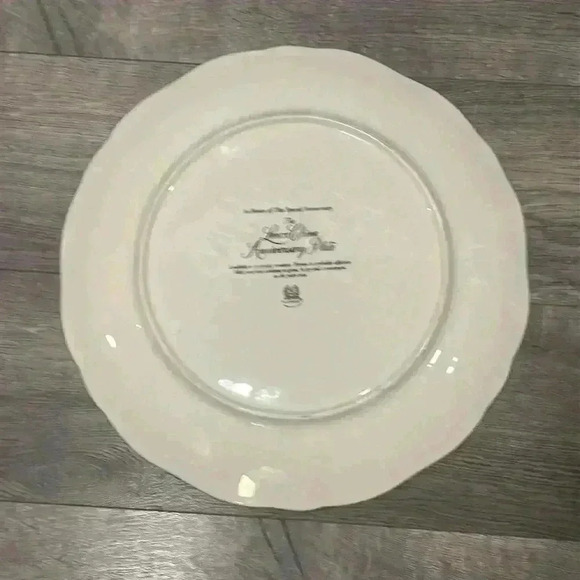 Lenox China Anniversary Plate with Silver Trim - Picture 2 of 5